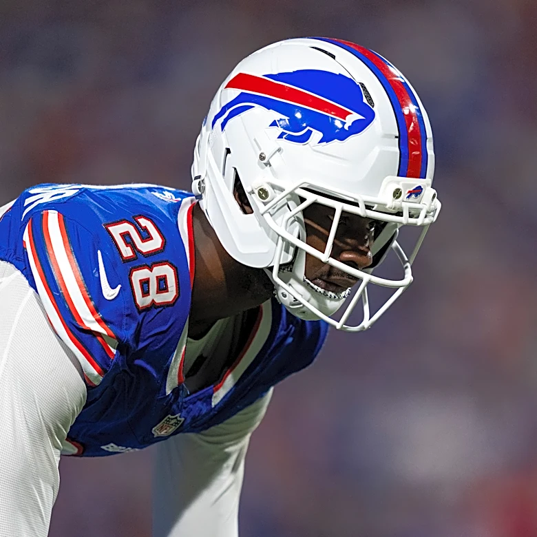Buffalo Bills S Sam Franklin Jr. starts for injured C.J. Gardner-Johnson on Monday
