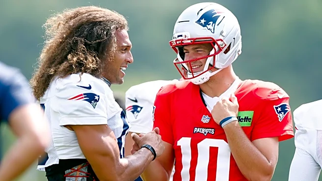 Drake Maye breaks down the Patriots wide receiver room