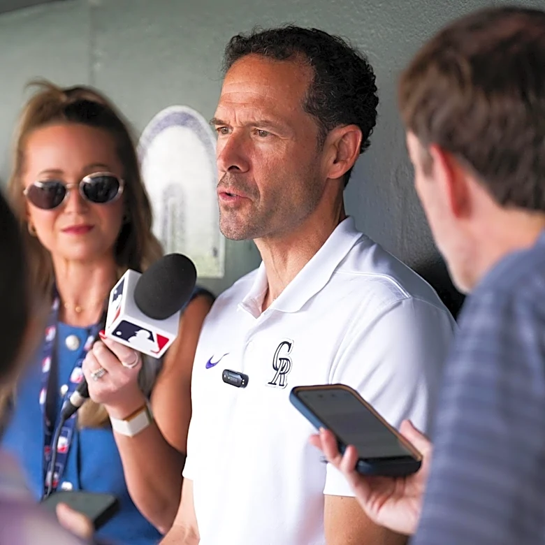 Paul DePodesta addresses the Colorado Rockies moves at the trade deadline
