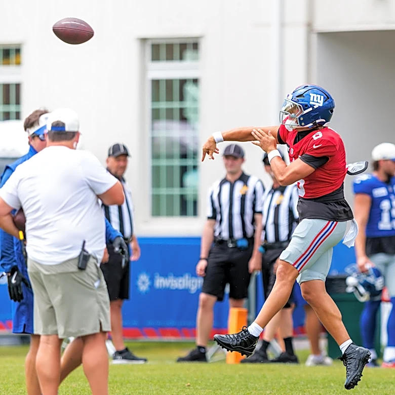 QB tiers: NY Giants’ Jaxson Dart ranks No. 24 by coaches, executives