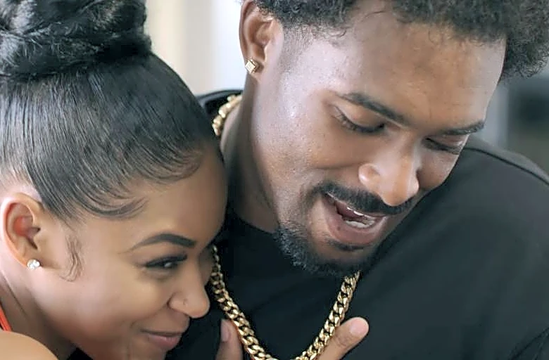 Bianca Belair and Montez Ford introduce their baby to the world