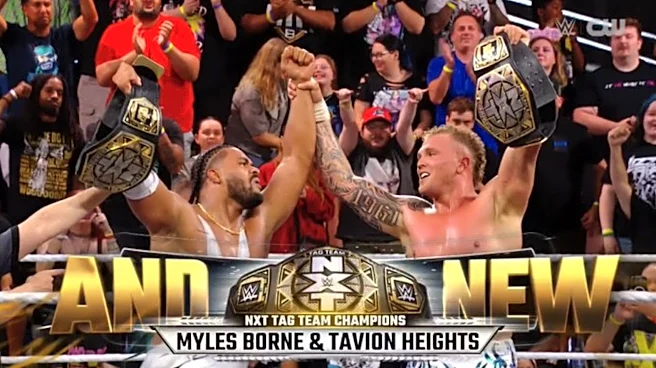 New tag team champions crowned on NXT TV