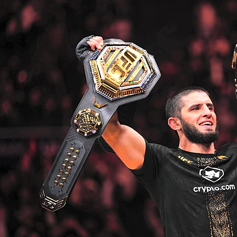 Islam Makhachev’s coach argues a win at UFC 330 puts him in consideration as the greatest of all-time