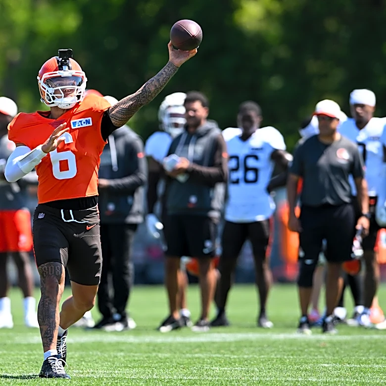 Browns QB Dillon Gabriel quietly putting in the work at camp