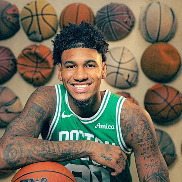 Dillon Mitchell is officially staying with the Celtics after signing a two-way contract