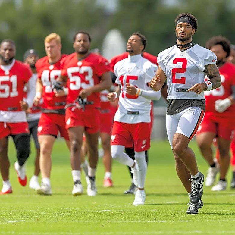 Emeka Egbuka says it’s ‘weird’ not having Mike Evans around