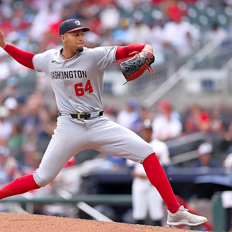 Orlando Ribalta is a rare keeper in the Washington Nationals bullpen