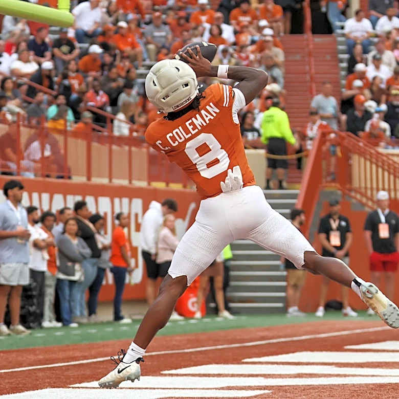 Cam Coleman bolsters Texas WR room looking to take the next step