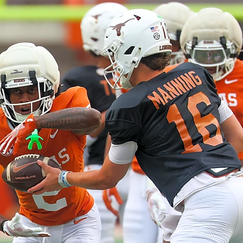 Rebuilt Texas RB room hopes to regain ground game explosiveness