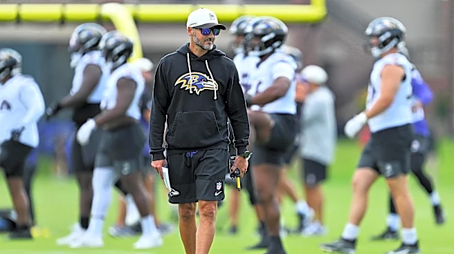Ravens ramp up physicality at hot, chippy day of training camp