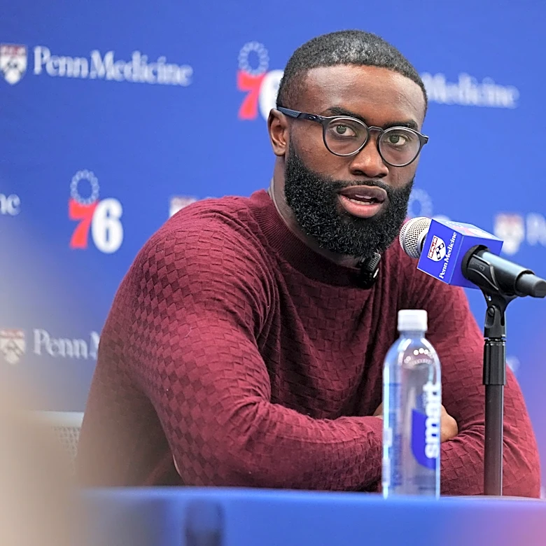 Jaylen Brown’s decade with the Celtics prepared him for the Sixers’ spotlight
