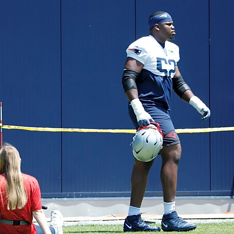 Starter mindset has helped Marcus Bryant climb up Patriots OT depth chart