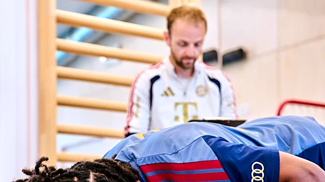 While Bayern Munich took down Aston Villa, injured players worked out at Säbener Straße