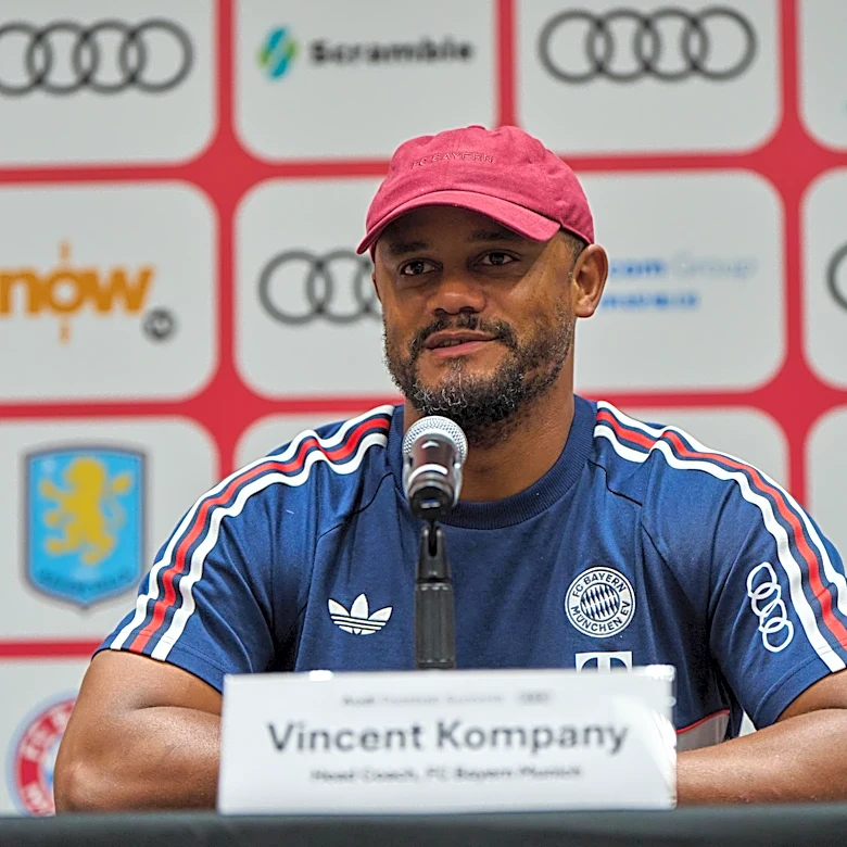 Vincent Kompany left impressed with every Bayern Munich youngster’s effort