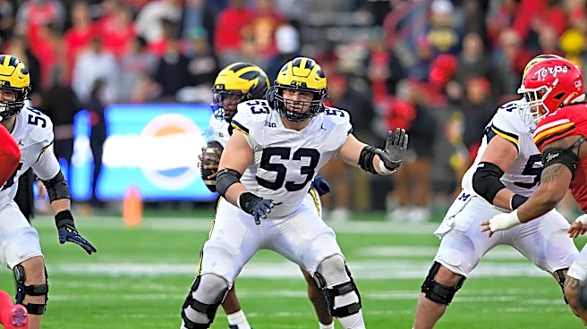 Jim Harding weighing Michigan Football OL combinations during fall camp