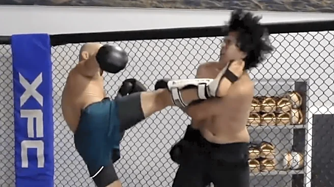 Video: Jared Gordon rocks internet troll with head kick