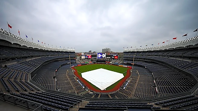 Yankees, Braves in rain delay to begin Friday night game