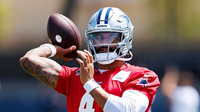 Dak Prescott has been the offensive star early in training camp