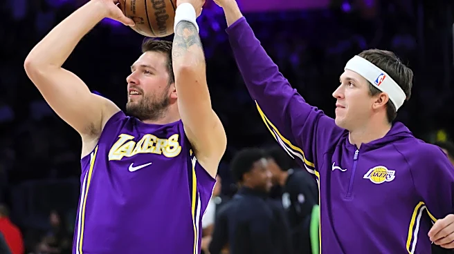 Austin Reaves is trash talking Luka Dončić during his tour of China