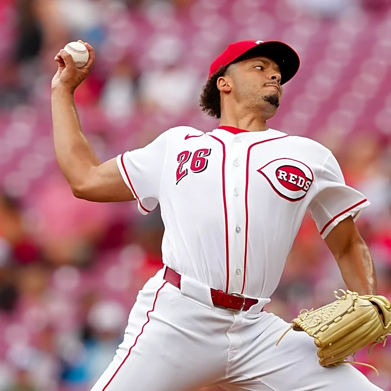 Chase Burns leads the Reds against Nationals on Saturday