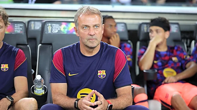 Hansi Flick is preparing Barcelona fans for a slow start to the season