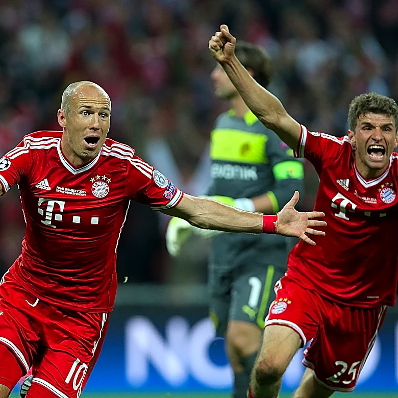 Bayern Munich’s third kit contains tributes to ‘iconic’ club moments