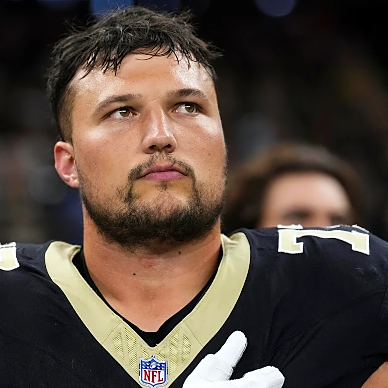 Saints OL Dillon Radunz suffers torn ACL, will miss 2026 season
