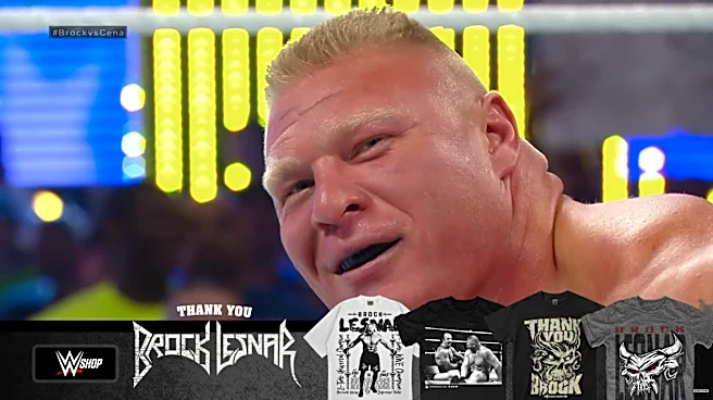 Brock Lesnar’s best bouts become billboard for latest merchandise