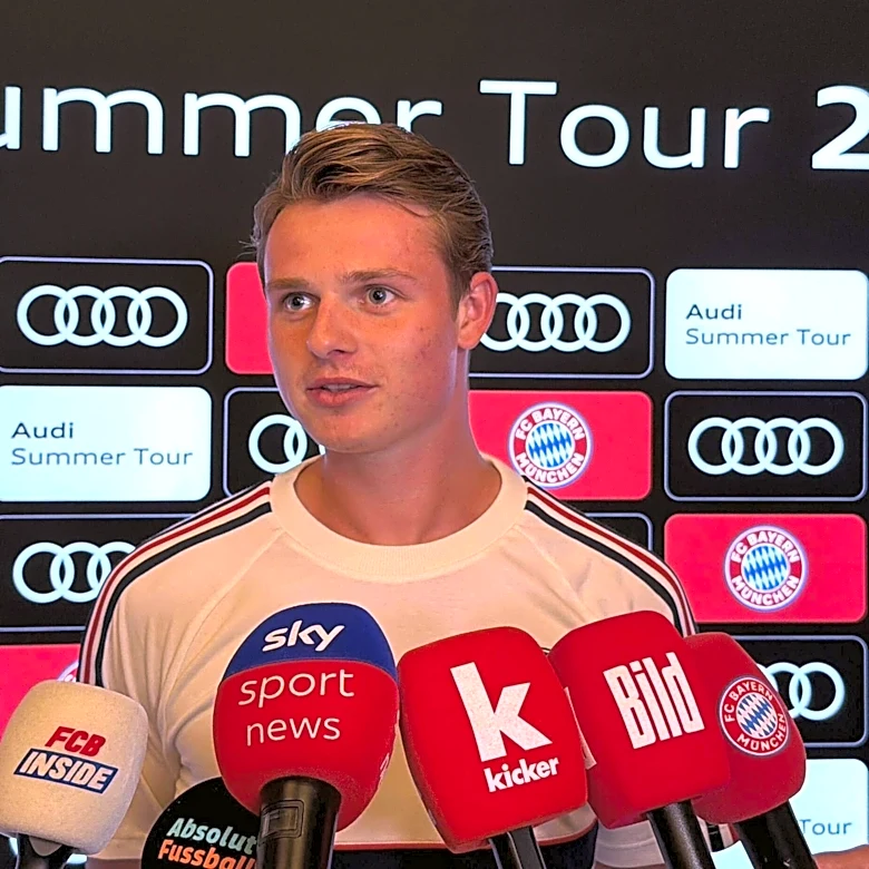 Jonas Urbig reflects on Bayern Munich’s Asia tour