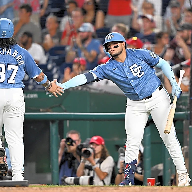 The Washington Nationals first base platoon of Abimelec Ortiz and Andres Chaparro is elite