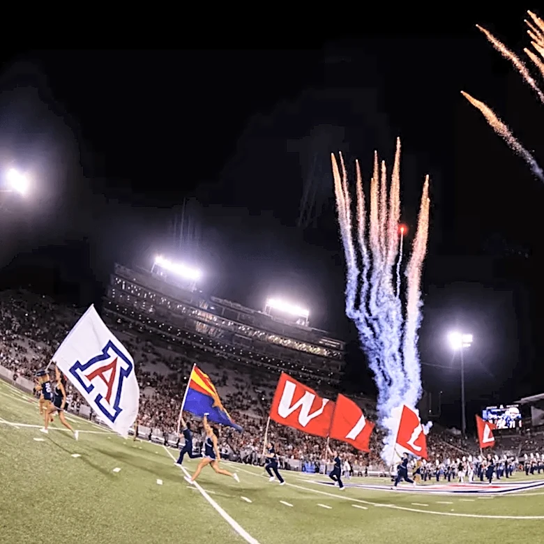 How to best experience a college football game at Arizona