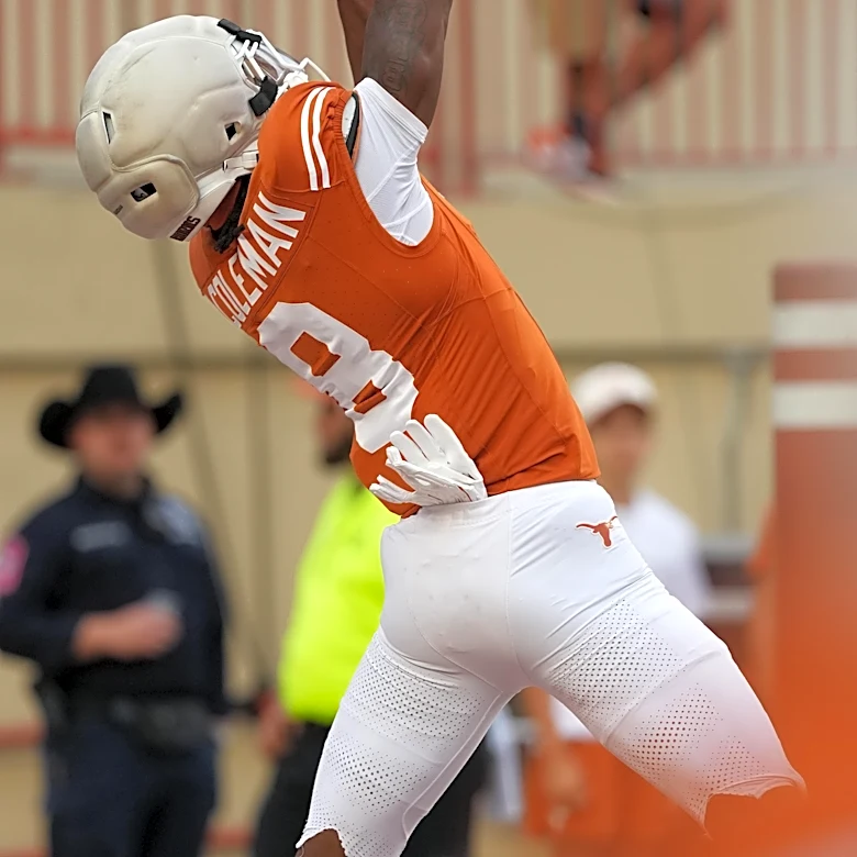 Steve Sarkisian makes lofty Cam Coleman comparison