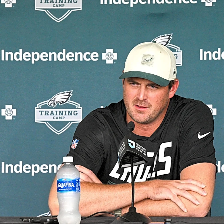 Sean Mannion says the Eagles will still “lean into” the tush push