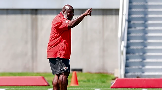 Chiefs training camp notebook Day 11: Eric Bieniemy makes presence heard in return