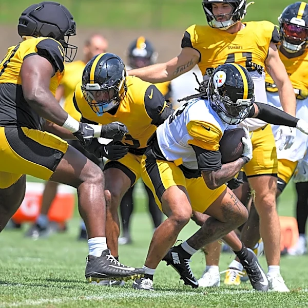 Steelers training camp: Thunderstorms and injury updates headline Monday’s practice