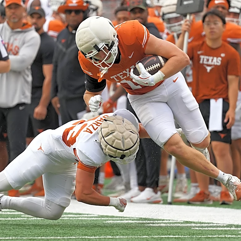 Adjust your expectations for the Texas TE position in 2026