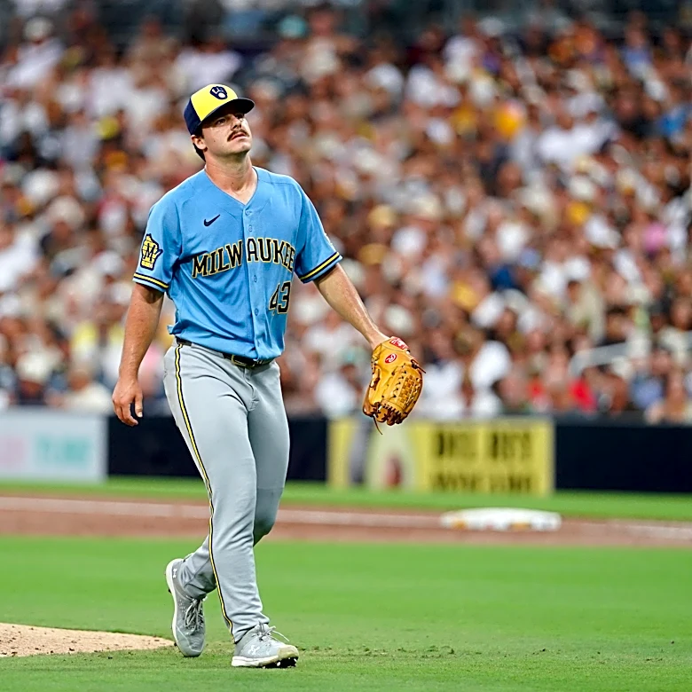 Seventh-inning homer sinks Brewers in 3-2 loss to Padres