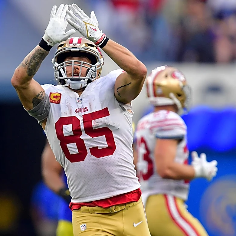 George Kittle on track to play against Rams in Week 1