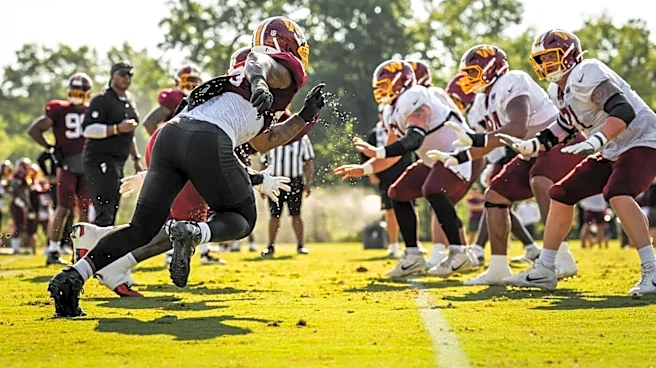 Commanders News: Offense still sharp in camp with Coleman at left tackle
