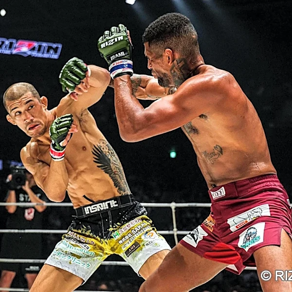 RIZIN 54 results: Patchy Mix drops fourth in a row, Alex Pereira teammate replicates iconic celebration after violent knockout
