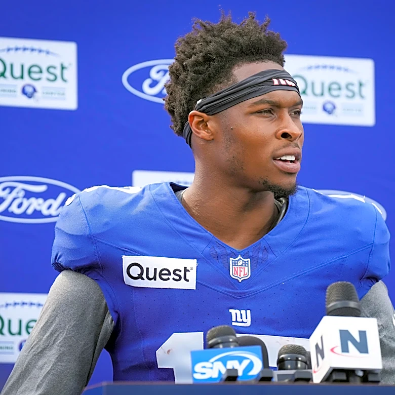 ‘Confident’ Darnell Mooney not worried about Giants’ WR depth chart