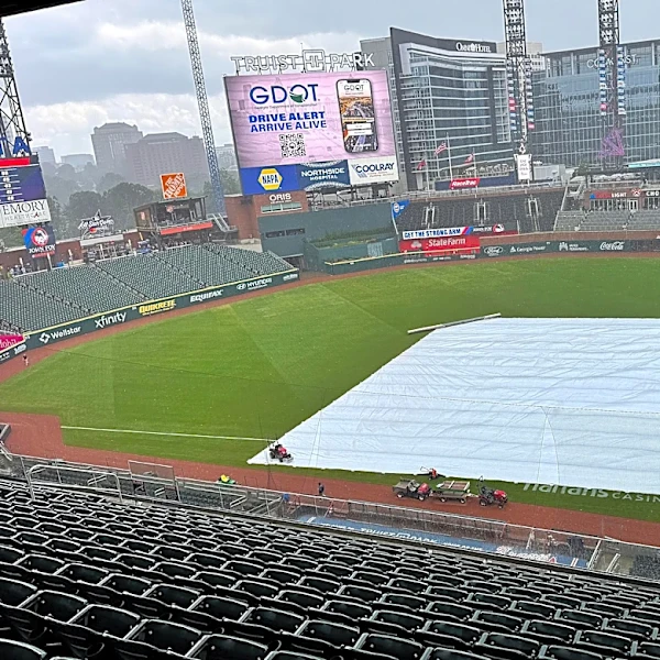 Braves vs. Mets rain delay chat and discussion