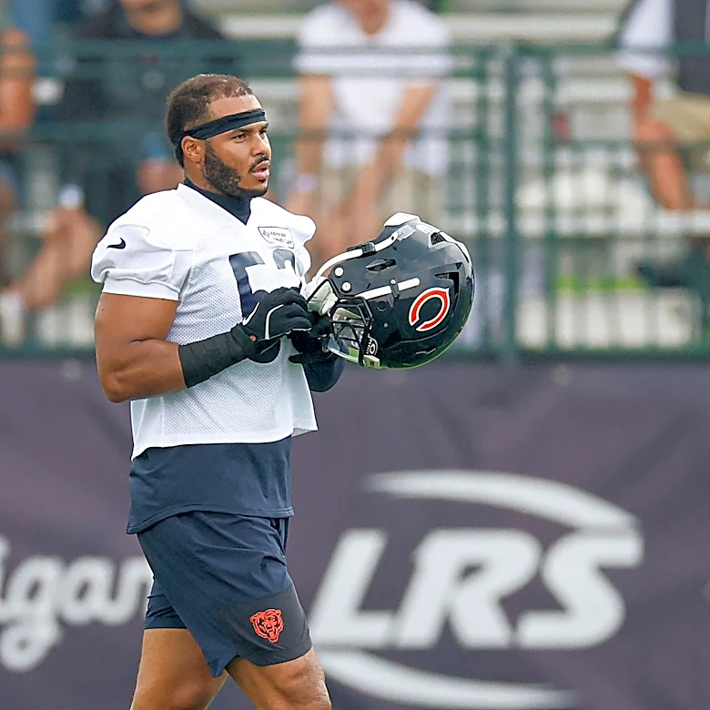 Chicago Bears have their most physical practice yet