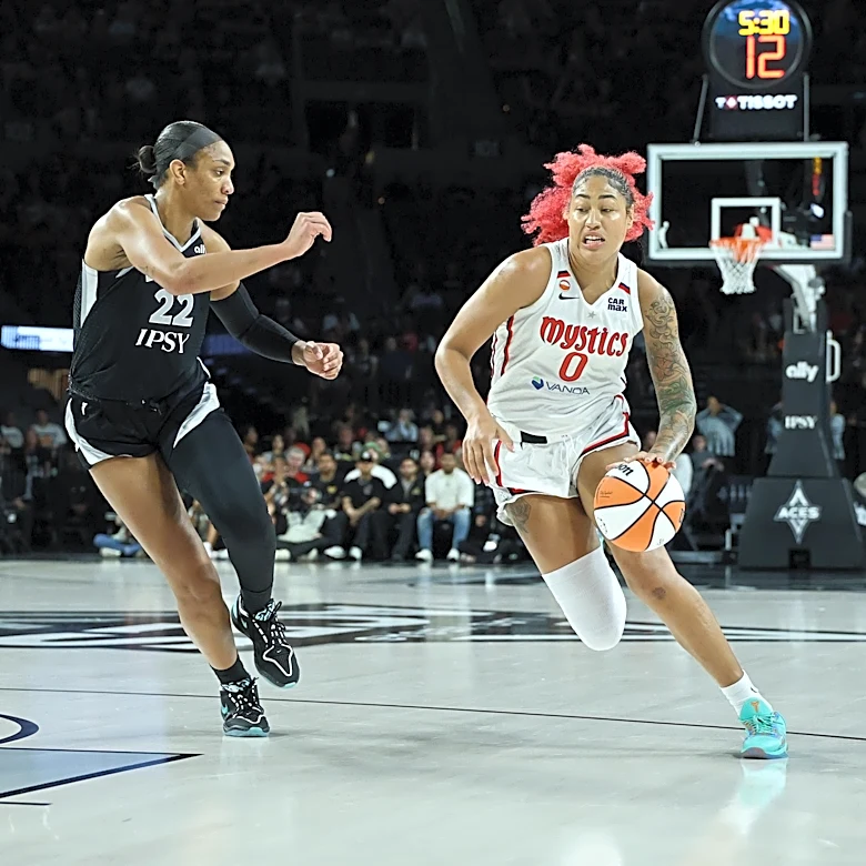 Mystics at Aces final score: Washington’s winning streak ends in 86-76 loss