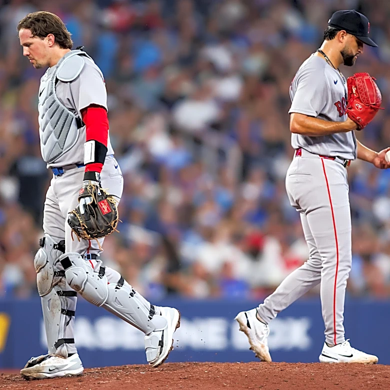 Second guesses abound in Red Sox fourth straight loss Tuesday in Toronto