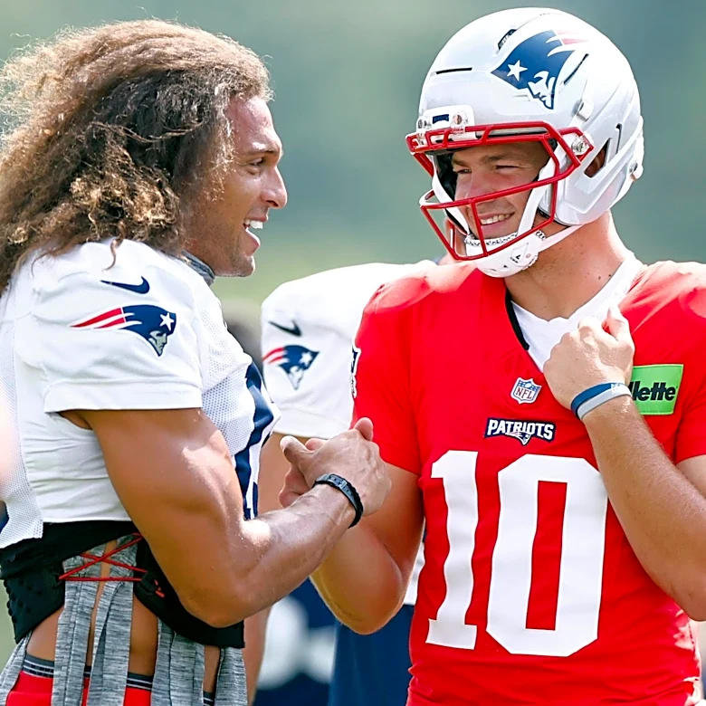 Drake Maye not worried about making Patriots receivers happy