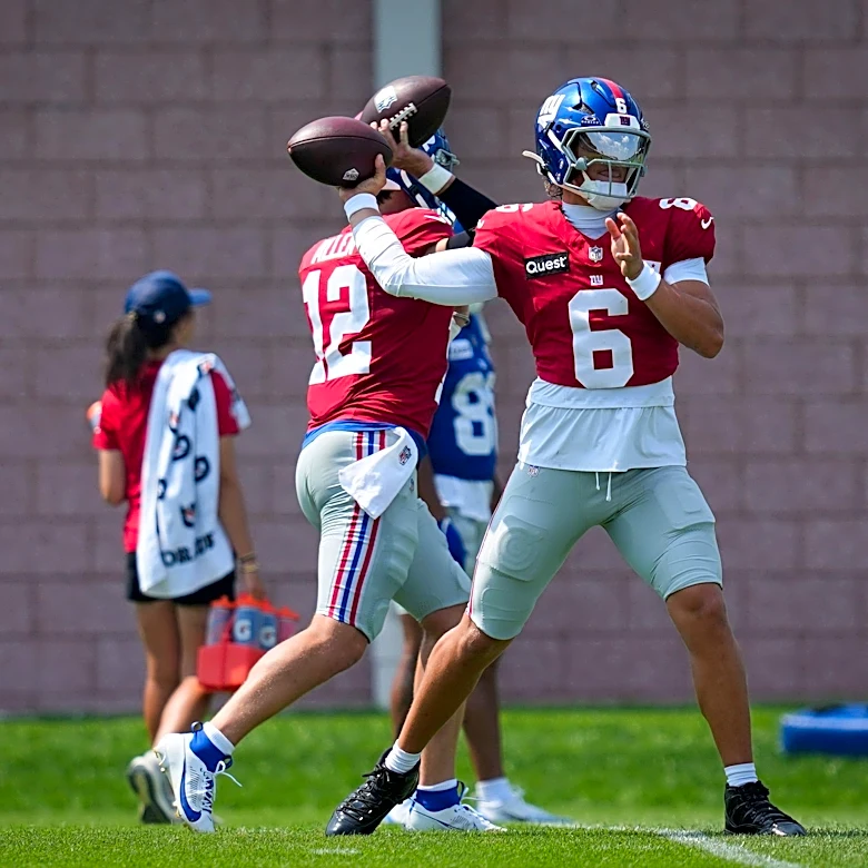 OC Matt Nagy: Giants only ‘halfway through’ installing their offense