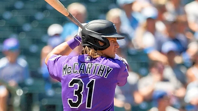Jake McCarthy has stabilized the Rockies’ leadoff spot