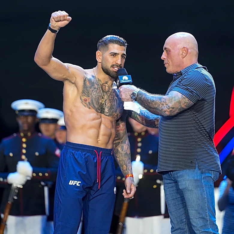 Islam Makhachev questions Ilia Topuria celebrating night before UFC White House loss