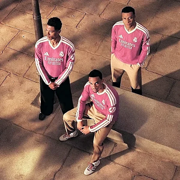 Real Madrid unveil pink third kit for the 2026-27 season